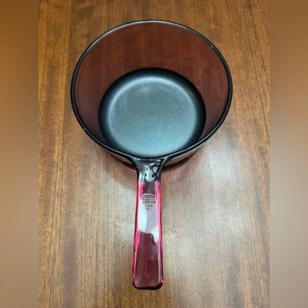 Vintage Vision Corning 1,5 L Cranberry Sauce Pan